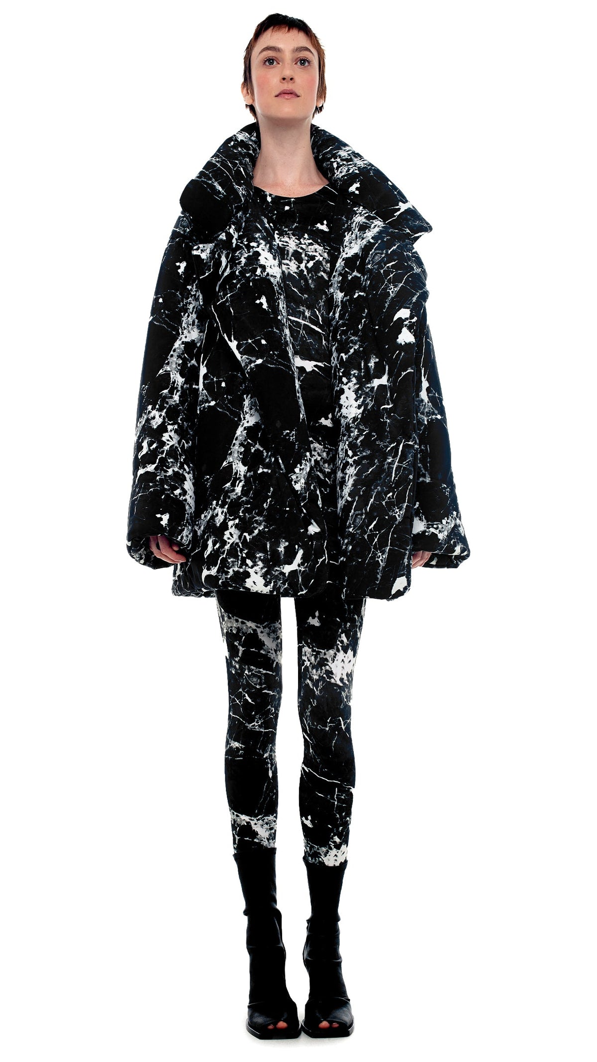 Norma Kamali SLEEPING BAG CAR COAT