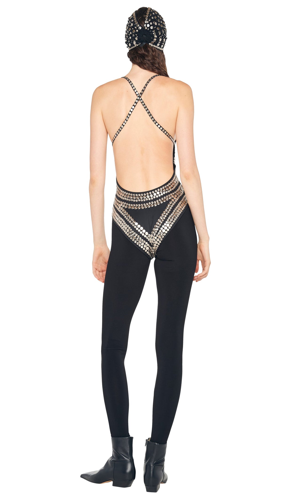 Norma Kamali ALL OVER STUD TURBAN