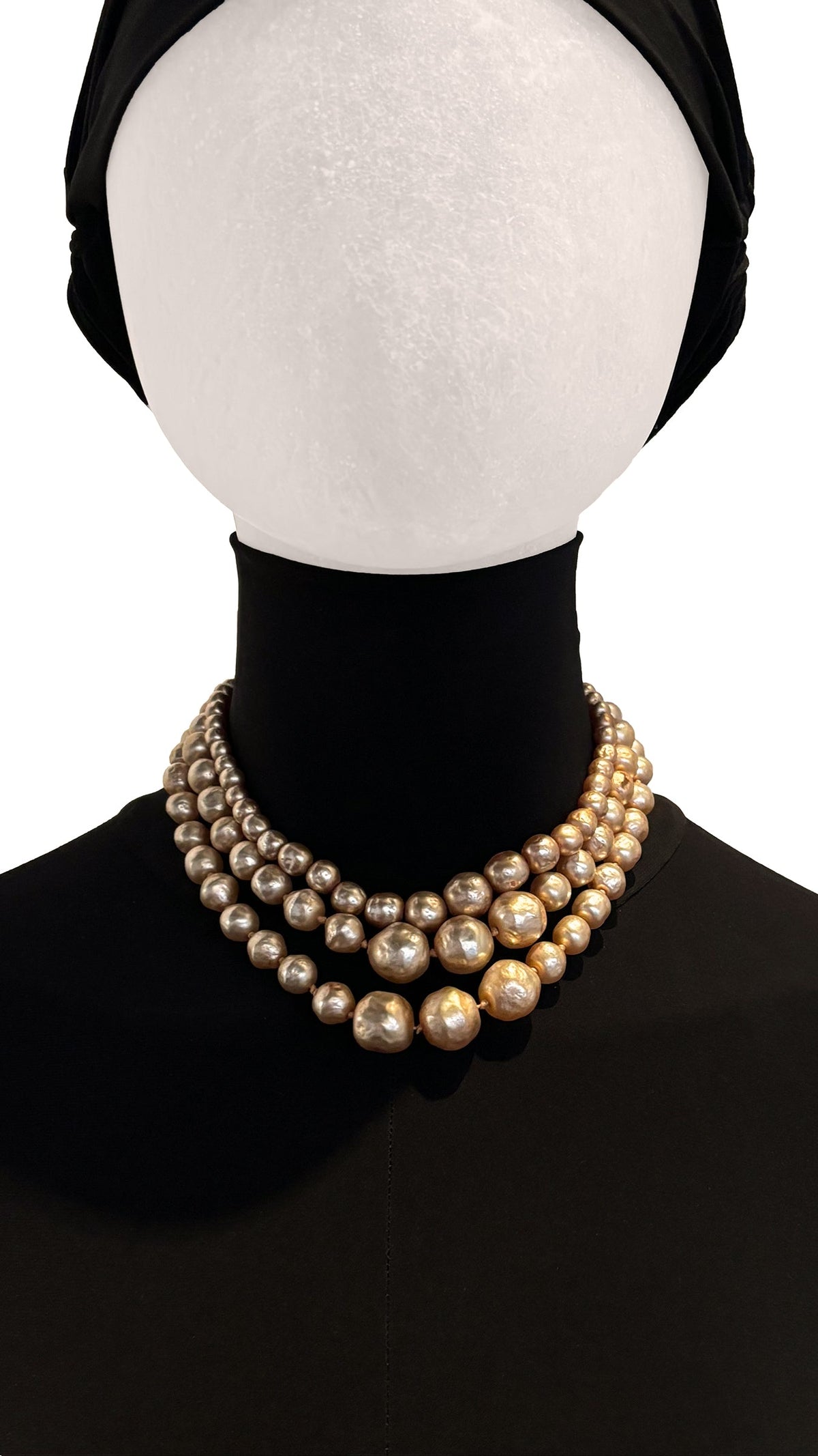 Norma Kamali MIRIAM HASKELL PEARL NECKLACE SET