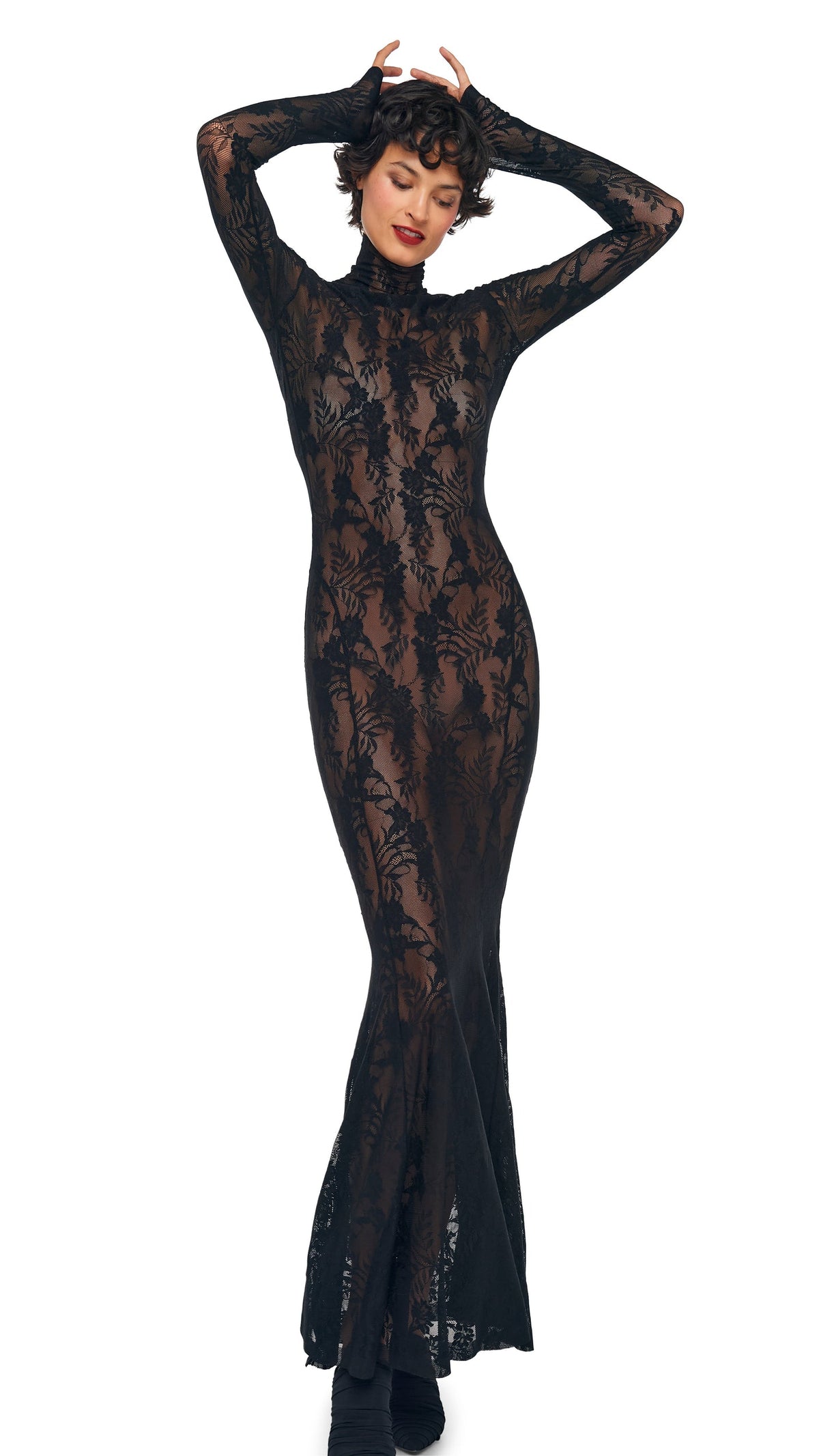 Norma Kamali TURTLE FISHTAIL GOWN