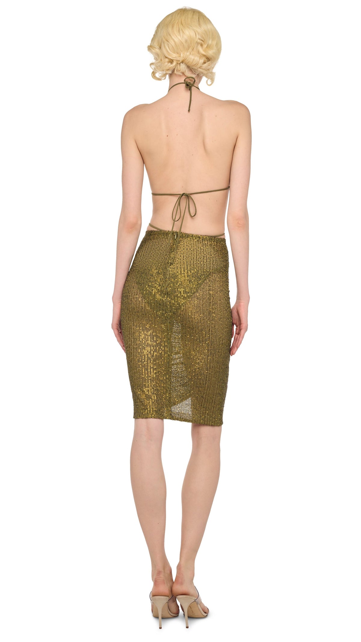 Norma Kamali CRISS CROSS BRA + BOTTOM