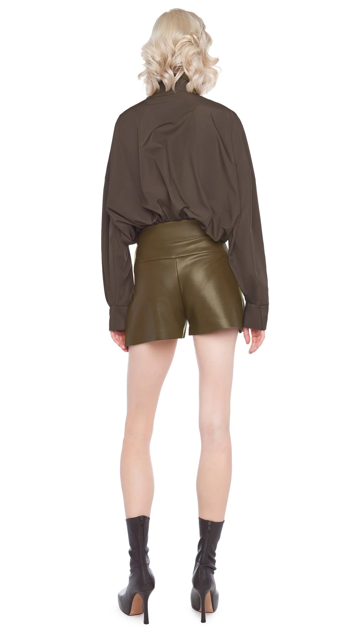 Norma Kamali SUPER OS BF NK SHIRT BODYSUIT