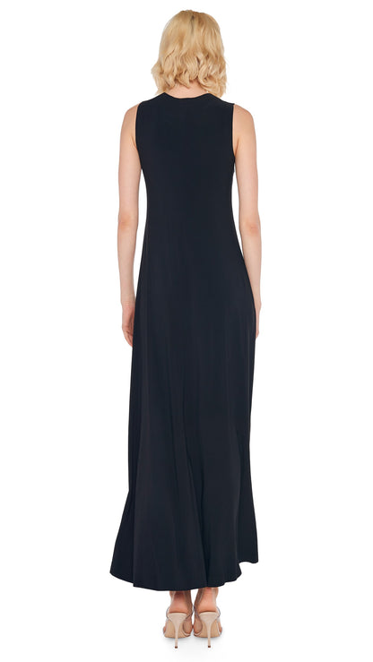 Norma Kamali SLEEVELESS LONG SWING DRESS
