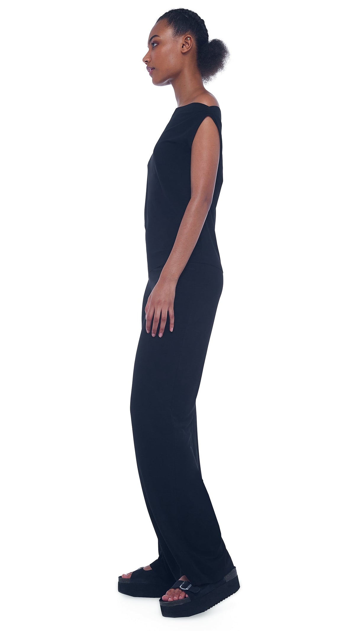 Norma Kamali STRAIGHT LEG PANT