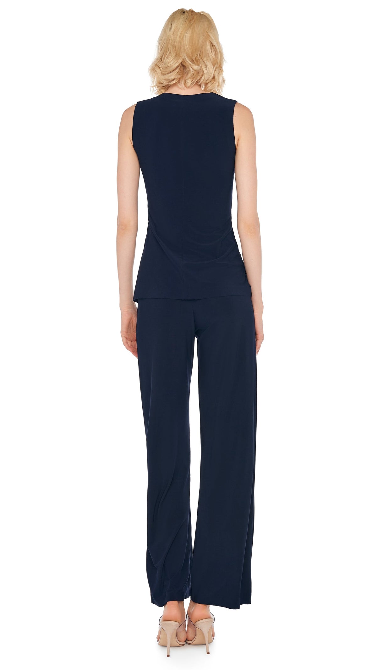 Norma Kamali STRAIGHT LEG PANT