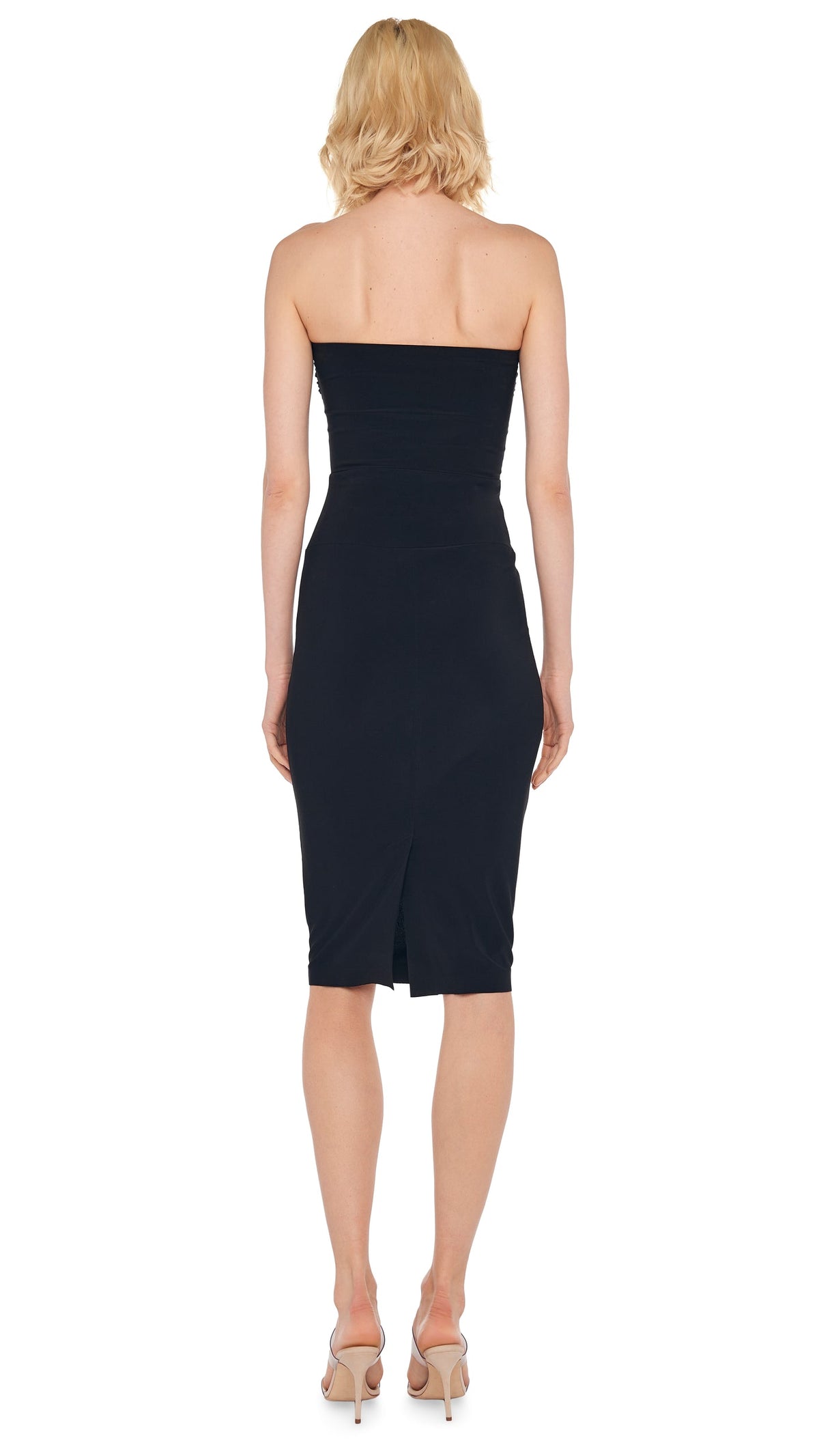 Norma Kamali STRAPLESS DRESS TO KNEE