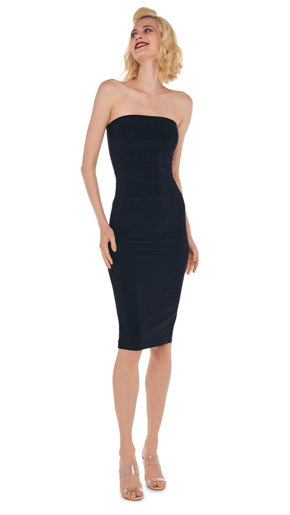 Norma Kamali STRAPLESS DRESS TO KNEE