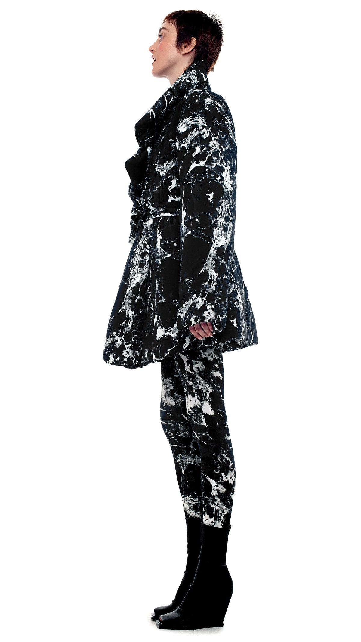 Norma Kamali SLEEPING BAG CAR COAT