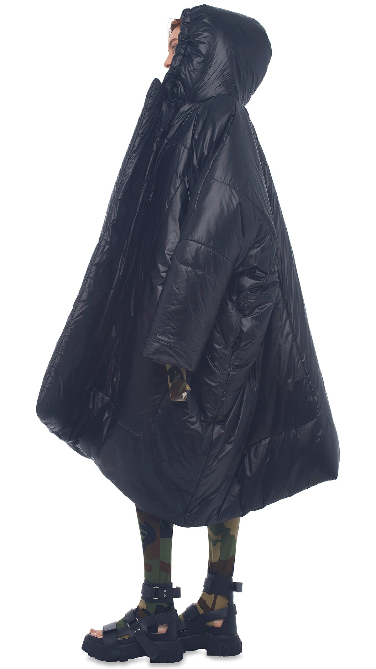 Norma Kamali HOODED BLANKET SLEEPING BAG