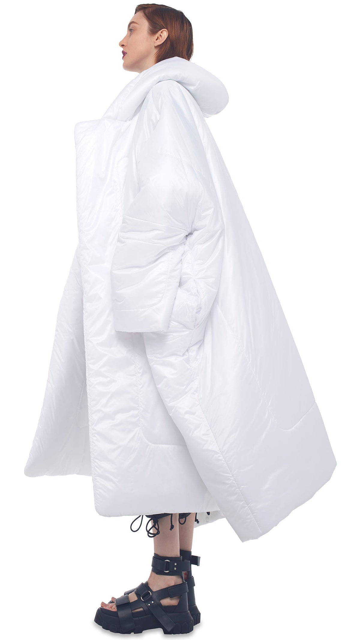 Norma Kamali HOODED BLANKET SLEEPING BAG