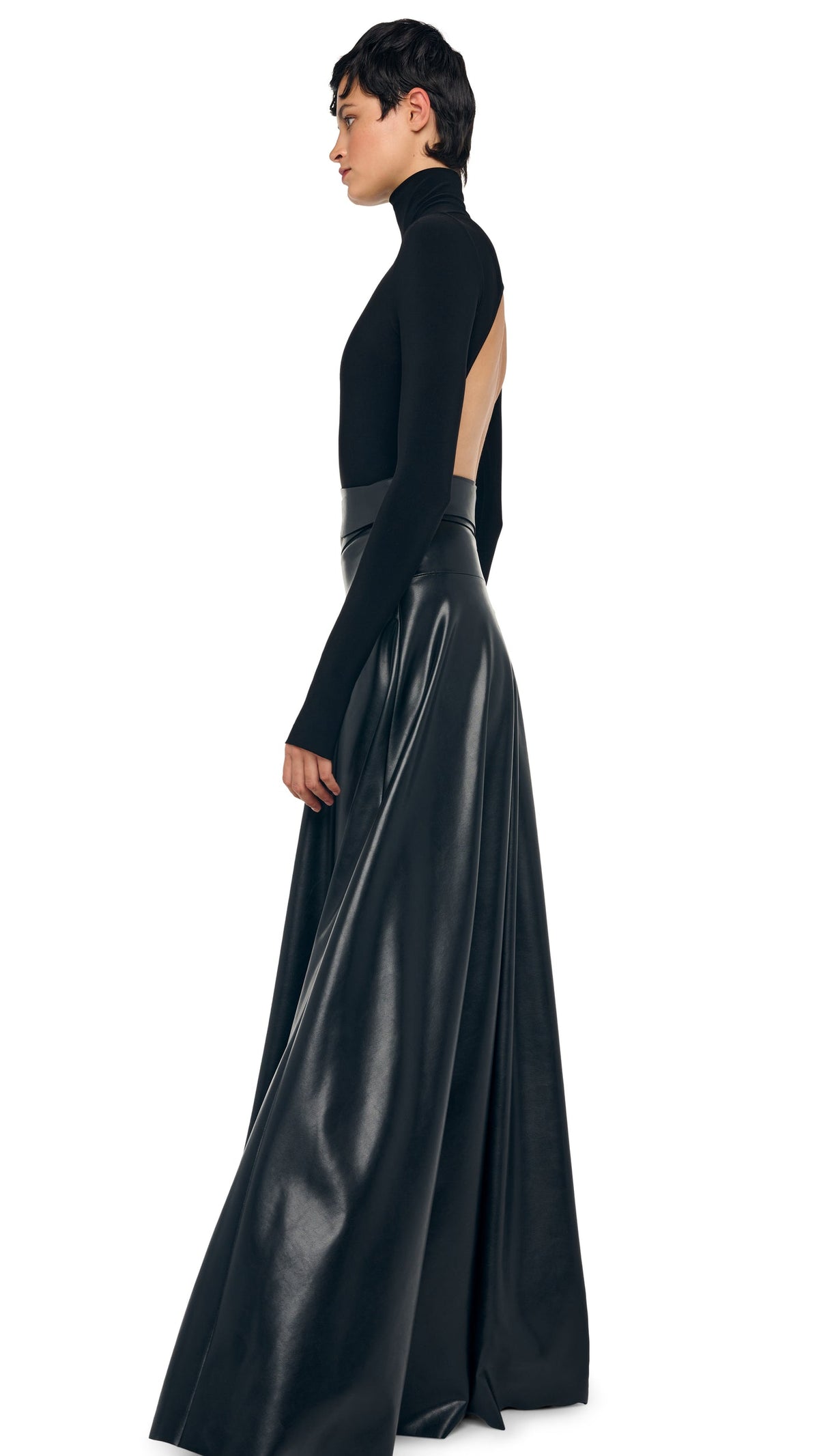 Norma Kamali OPEN BACK BODYSUIT