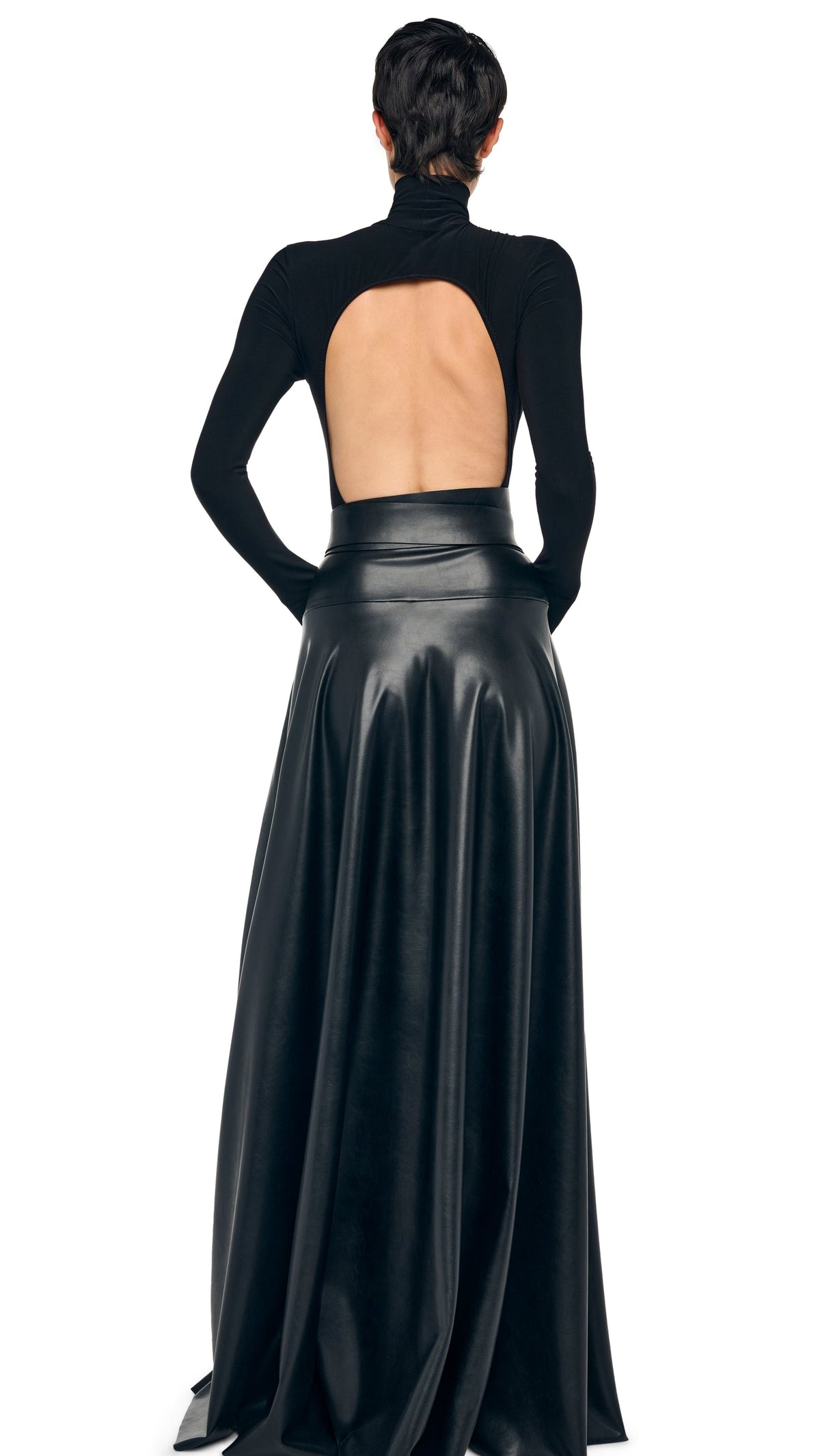 Norma Kamali OPEN BACK BODYSUIT