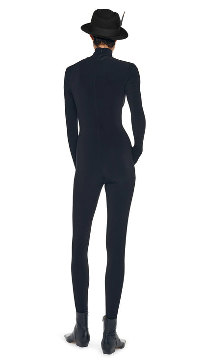Norma Kamali TURTLE CATSUIT WITH FOOTIE
