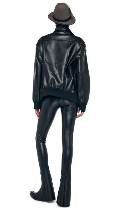 Norma Kamali OVERSIZED MOTO JACKET