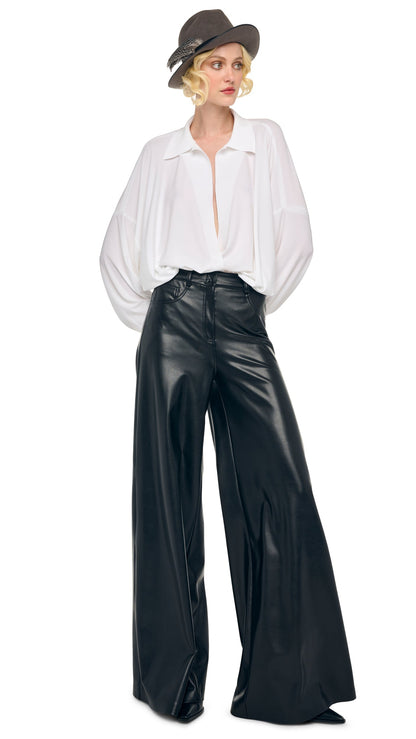 Norma Kamali SUPER OS BF NK SHIRT BODYSUIT