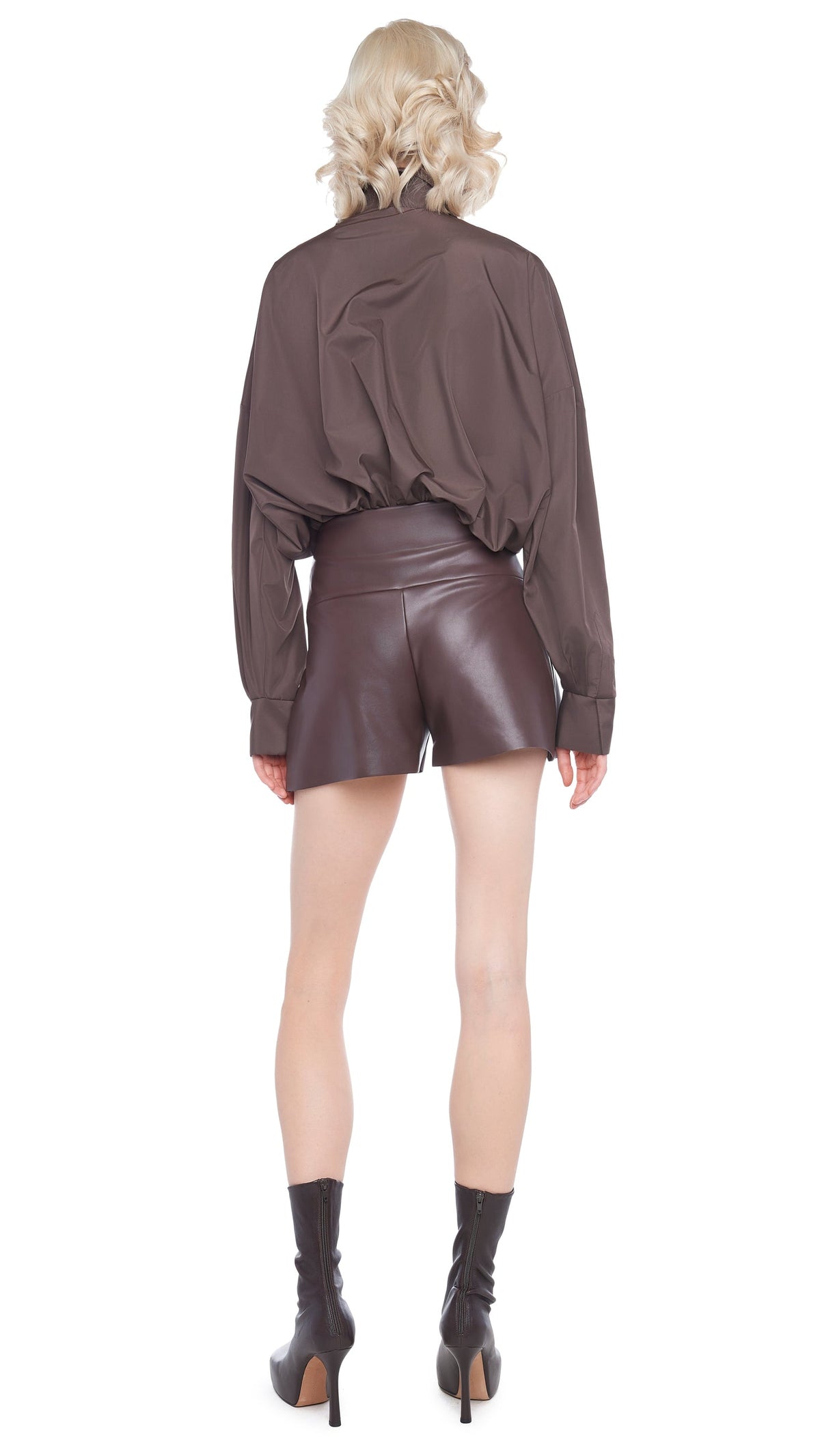 Norma Kamali SUPER OS BF NK SHIRT BODYSUIT
