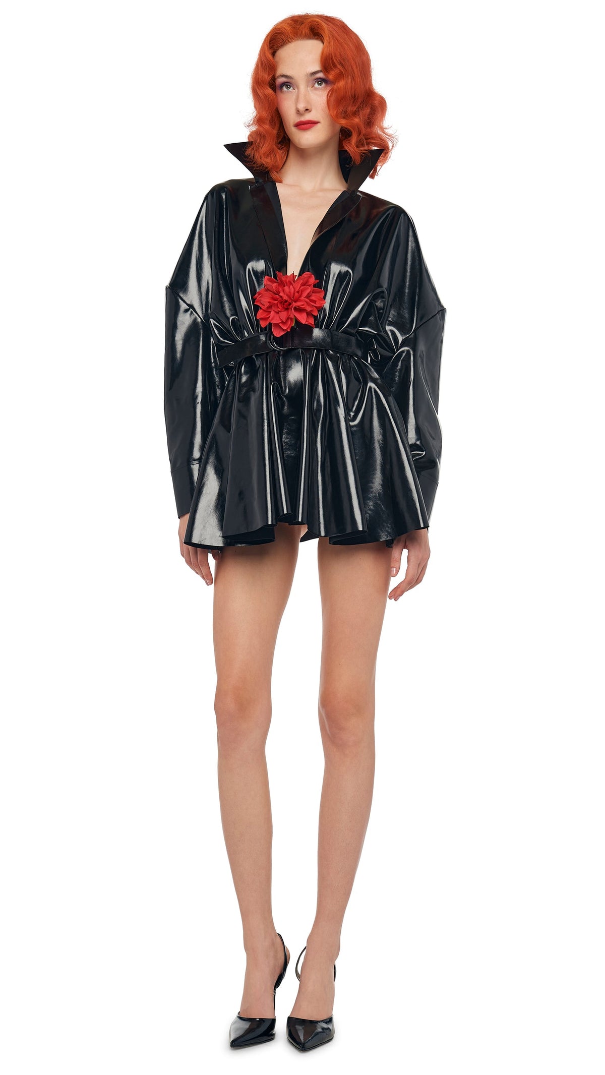 Norma Kamali SUPER OS BF NK SHIRT MINI DRESS