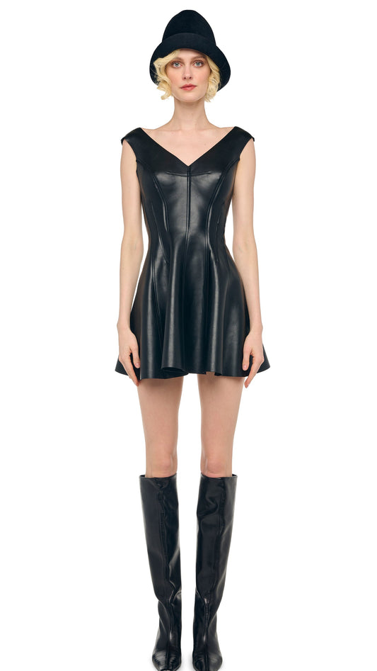 Norma Kamali GRACE MINI DRESS