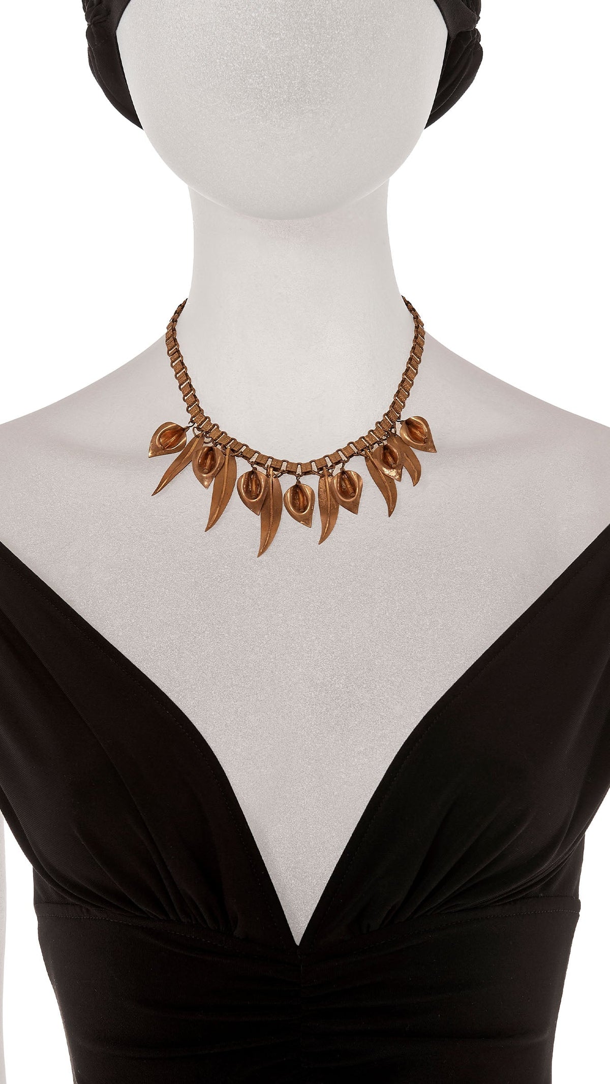 Norma Kamali LEAF NECKLACE