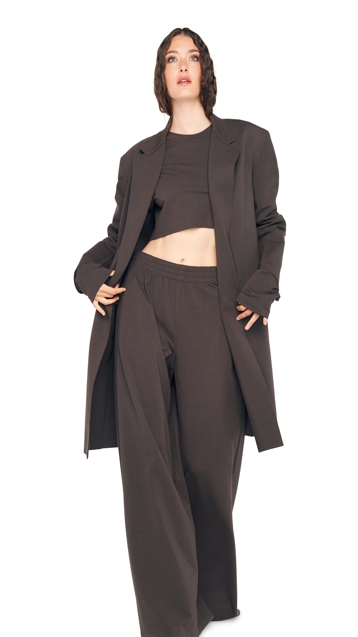 Norma Kamali BOYFRIEND ELEPHANT SWEATPANT