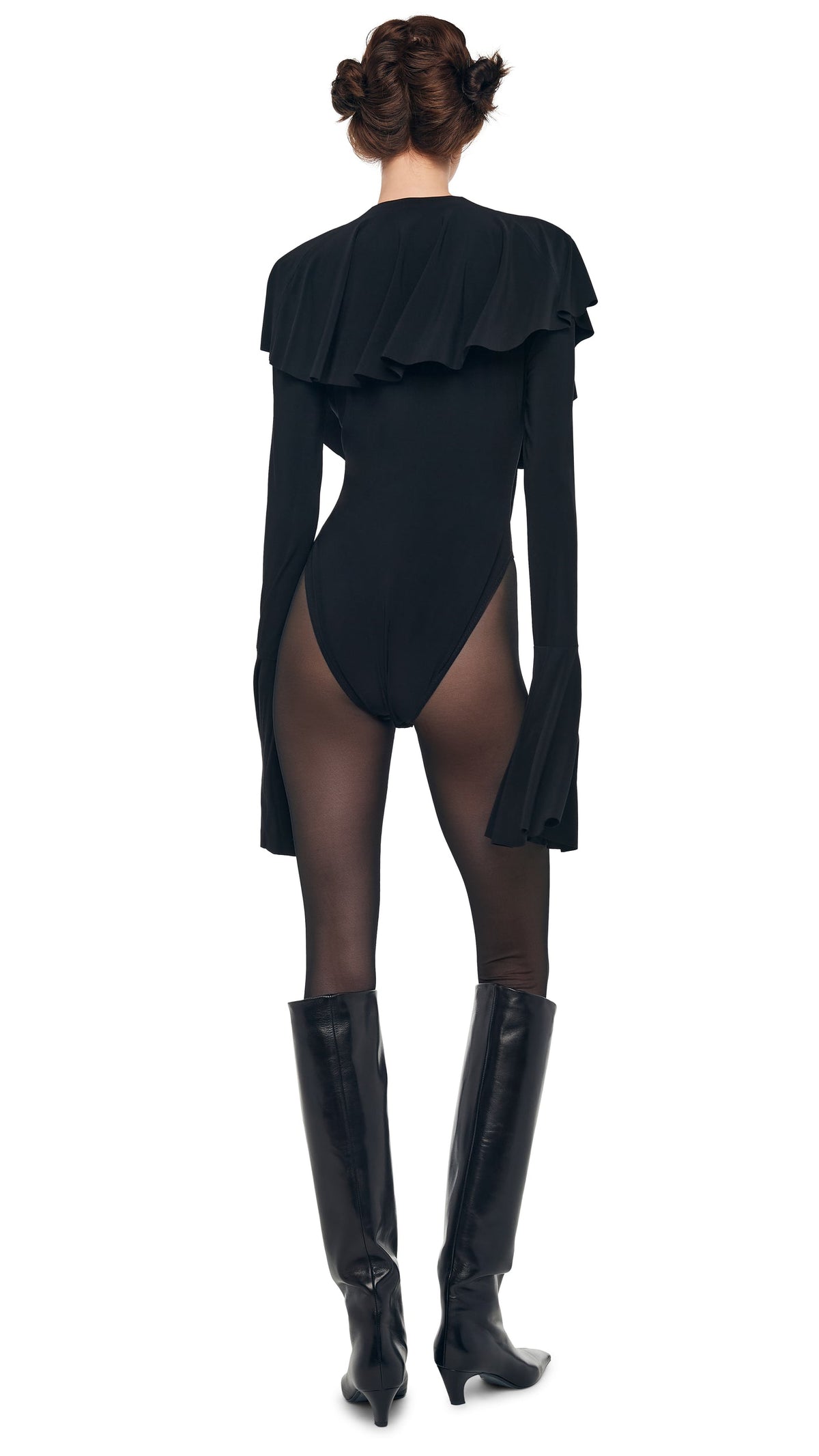Norma Kamali LEGGING W/ FOOTIE W/O WAISTBAND