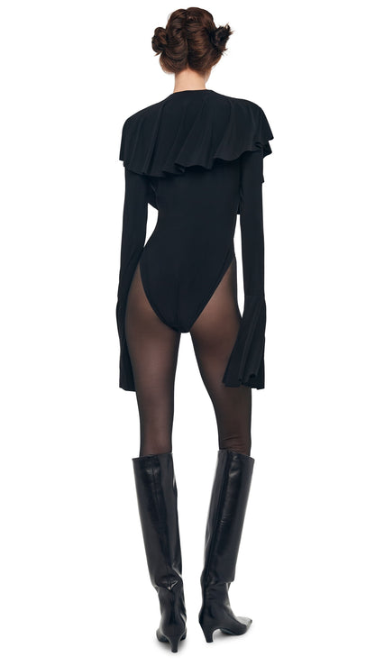 Norma Kamali LEGGING W/ FOOTIE W/O WAISTBAND