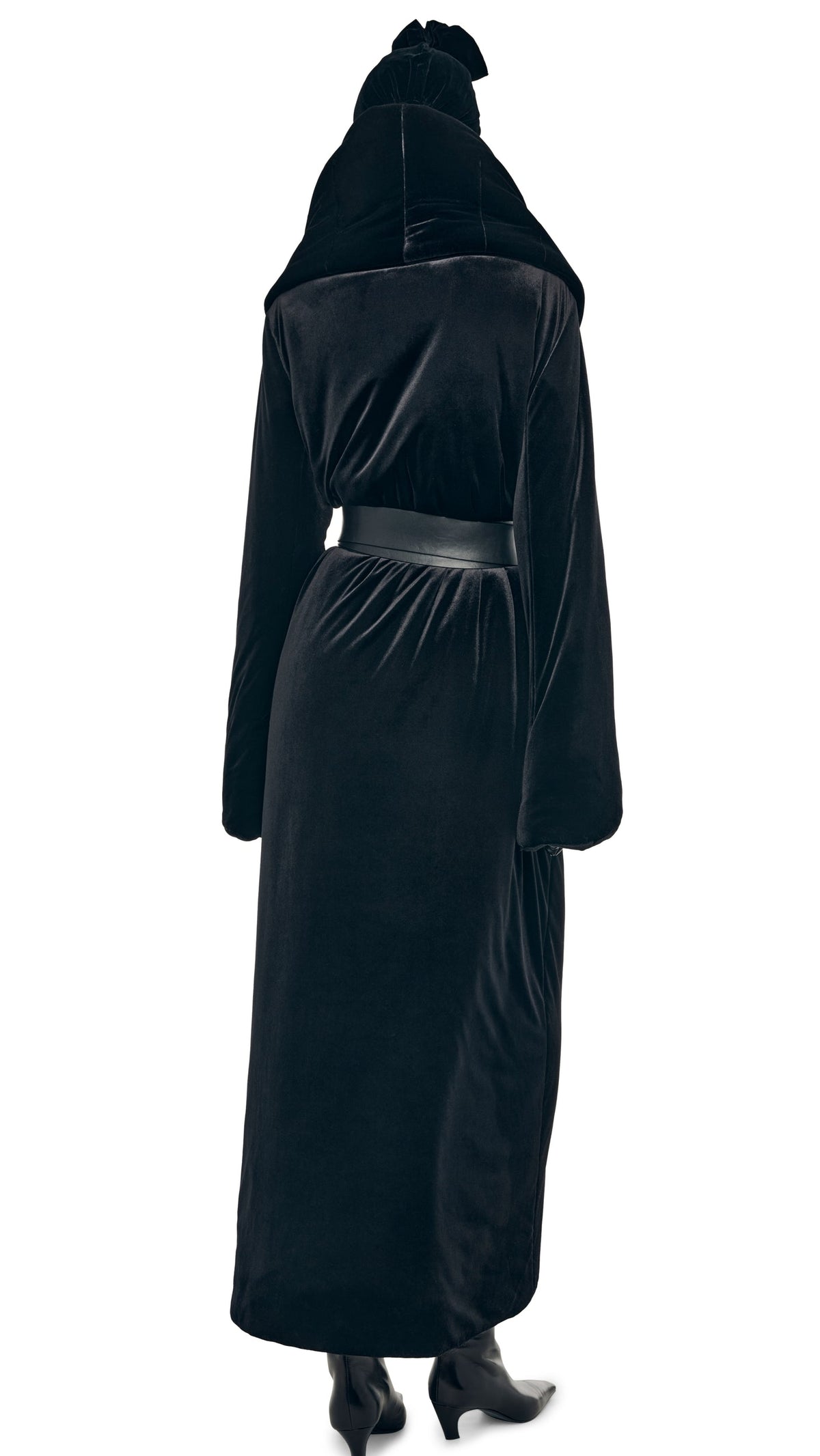Norma Kamali OS SHAWL COLLAR MAXI COAT