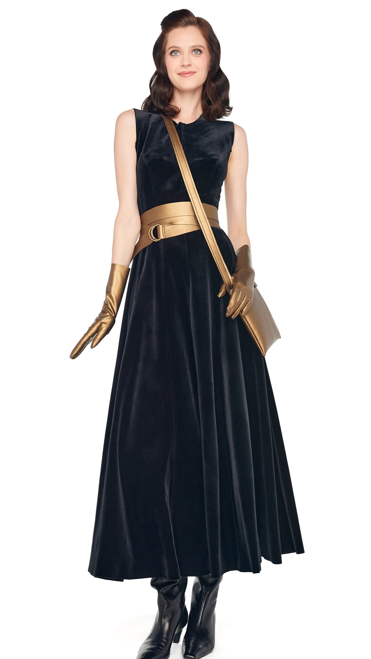 Norma Kamali SLEEVELESS LONG GRACE DRESS