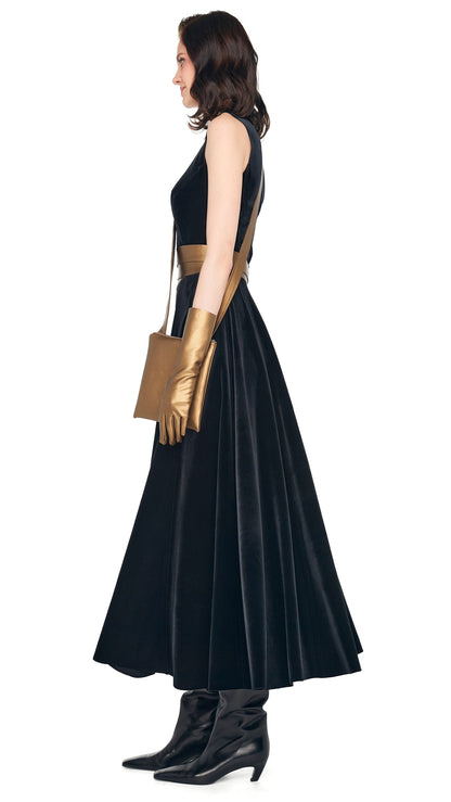 Norma Kamali SLEEVELESS LONG GRACE DRESS