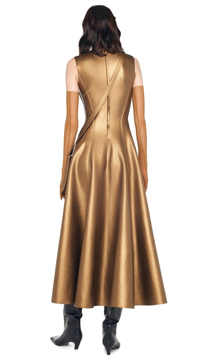 Norma Kamali SLEEVELESS LONG GRACE DRESS