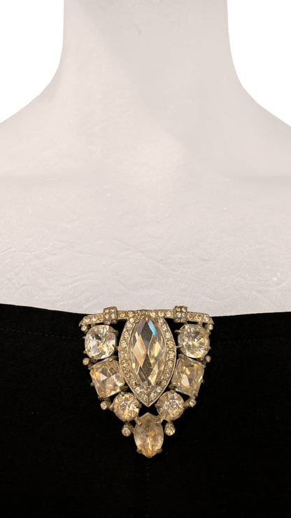 Norma Kamali EISENBERG STONE BROOCH