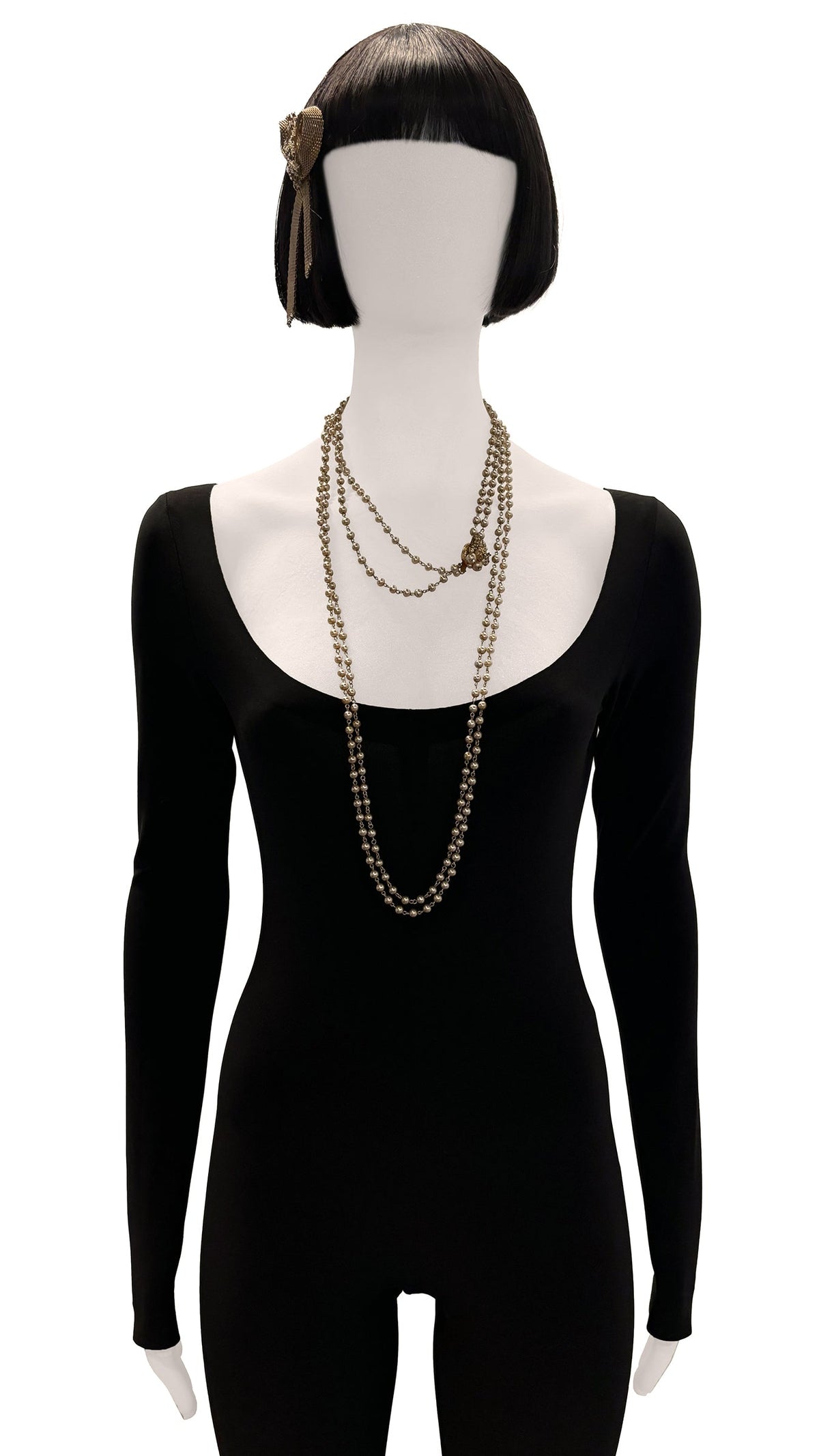 Norma Kamali MIRIAM HASKELL PEARL NECKLACE