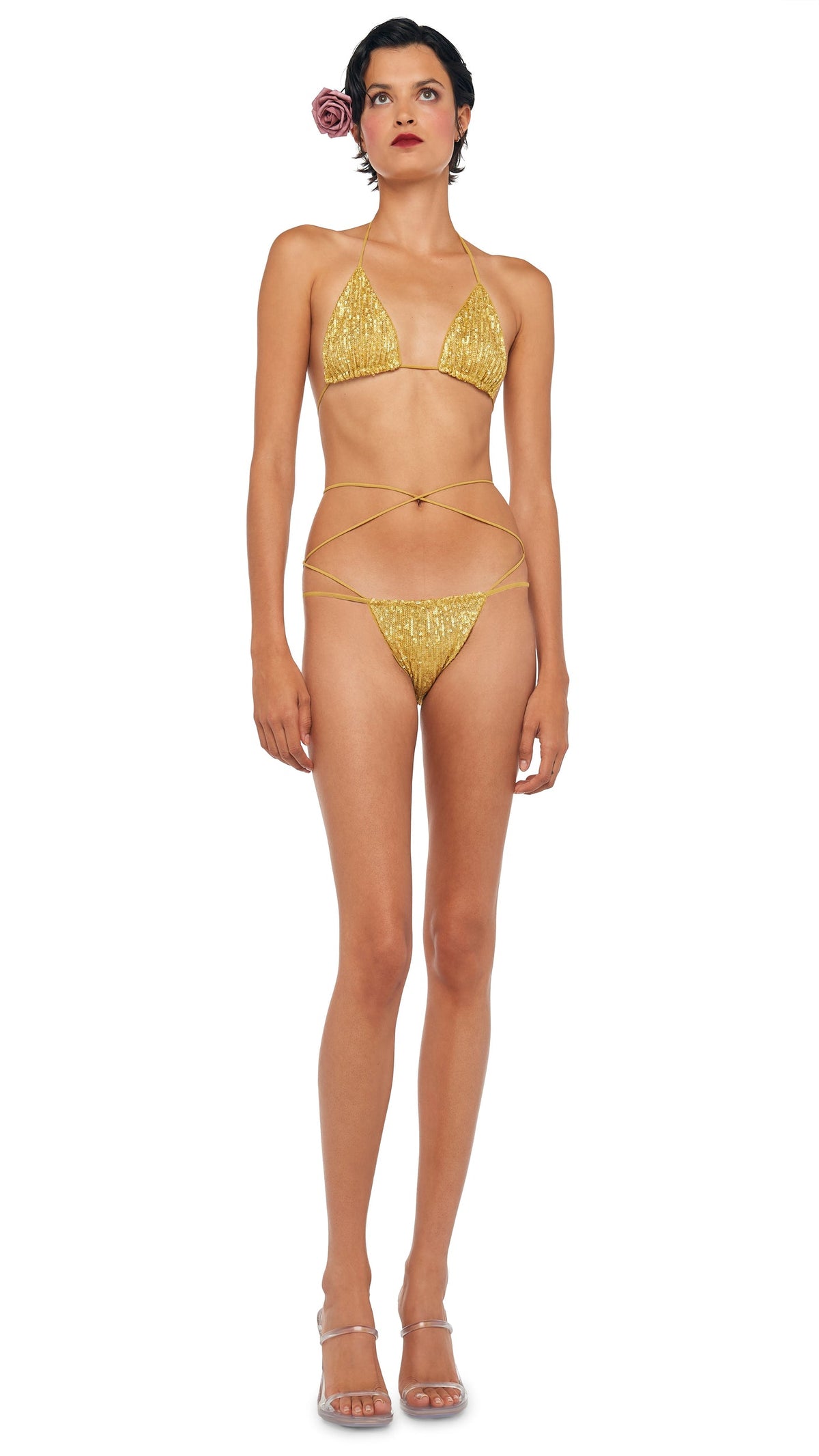 Norma Kamali CRISS CROSS BRA / BOTTOM