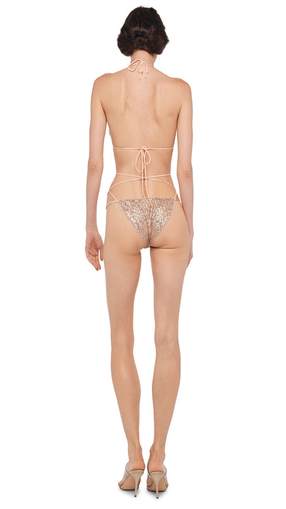 Norma Kamali CRISS CROSS BRA / BOTTOM