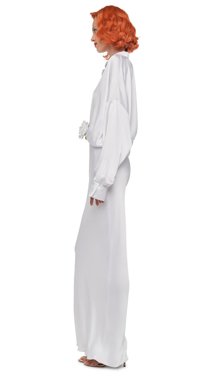 Norma Kamali BIAS OBIE SKIRT