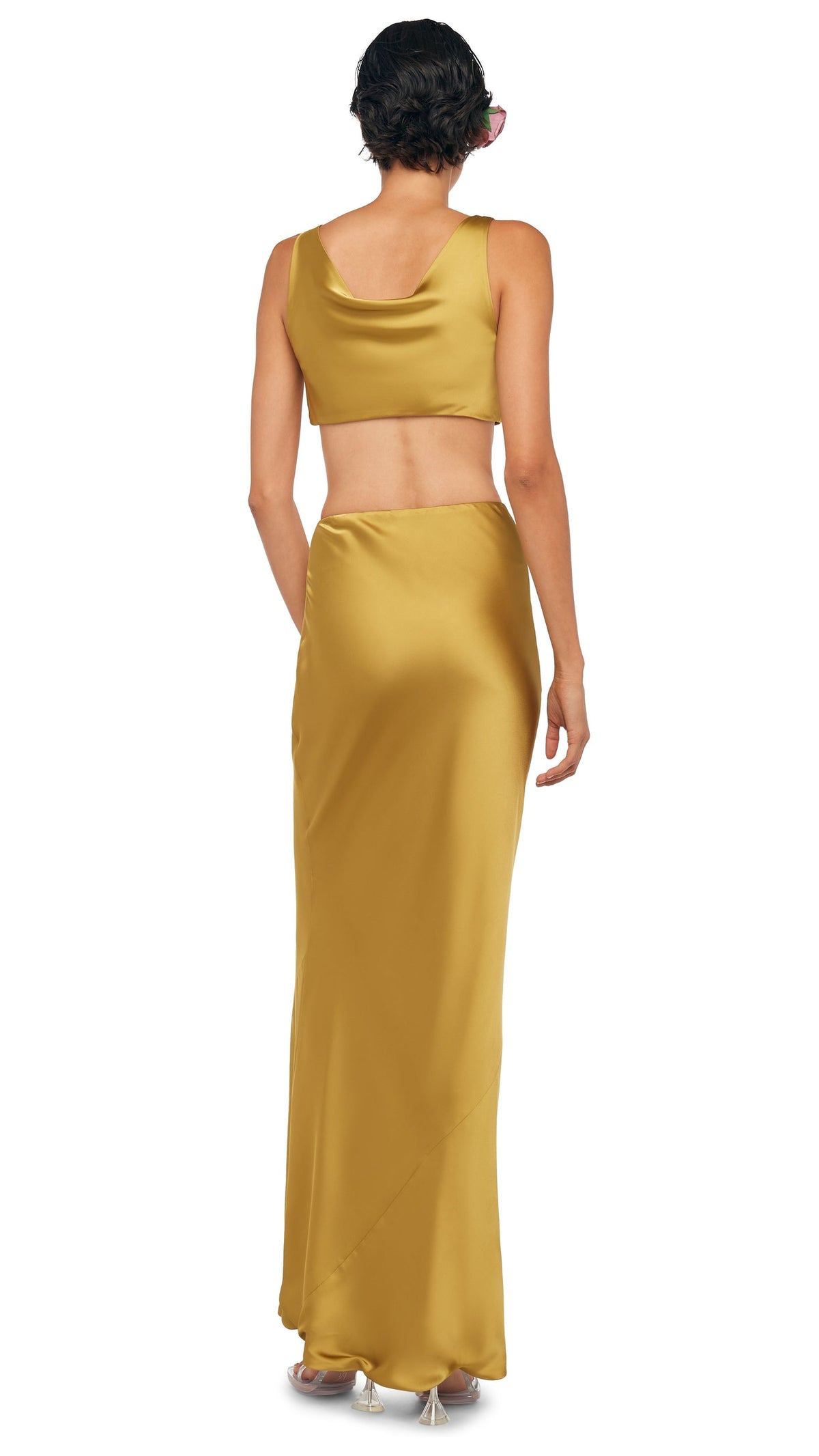 Norma Kamali BIAS OBIE SKIRT