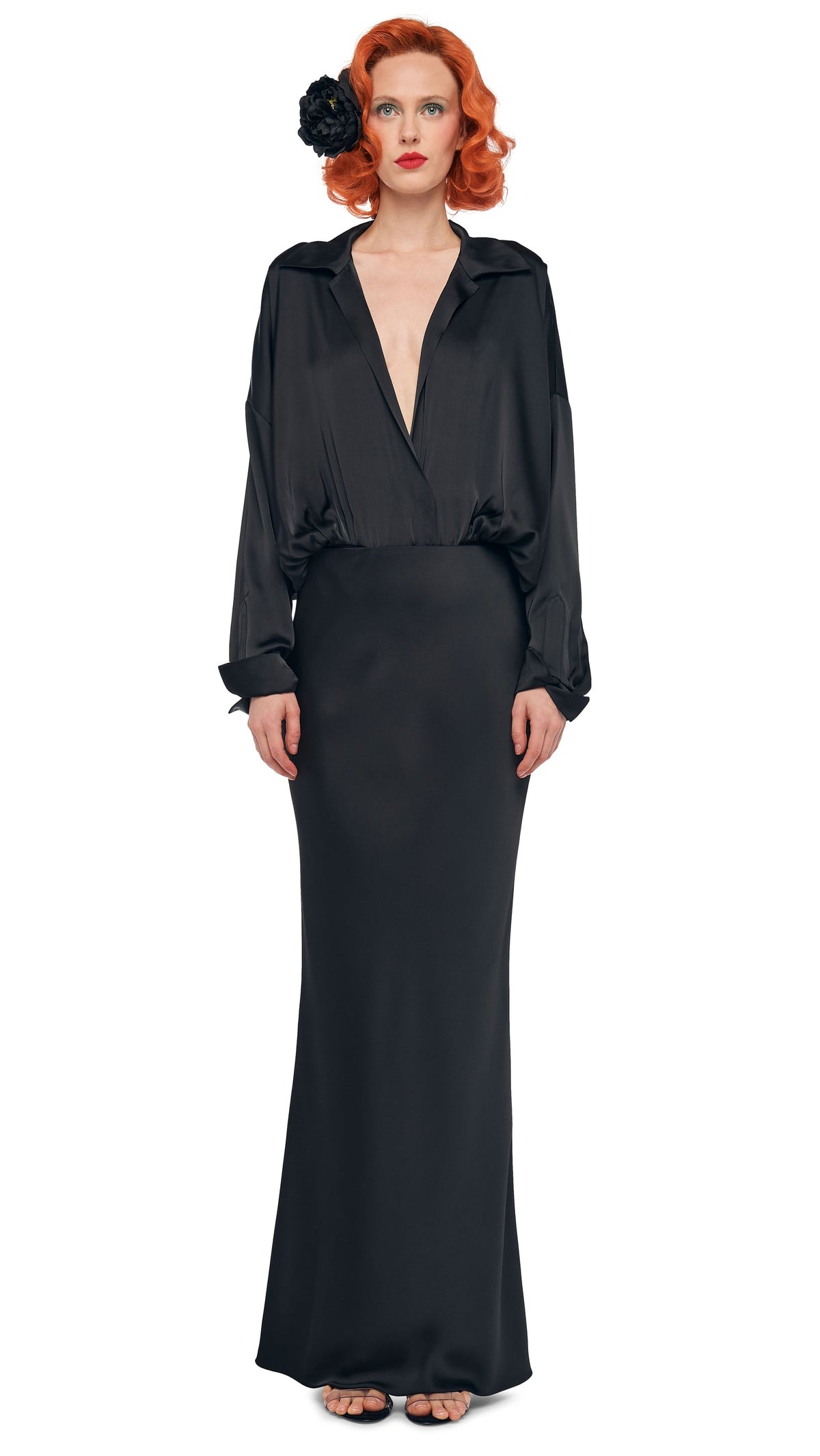 Norma Kamali BIAS OBIE SKIRT