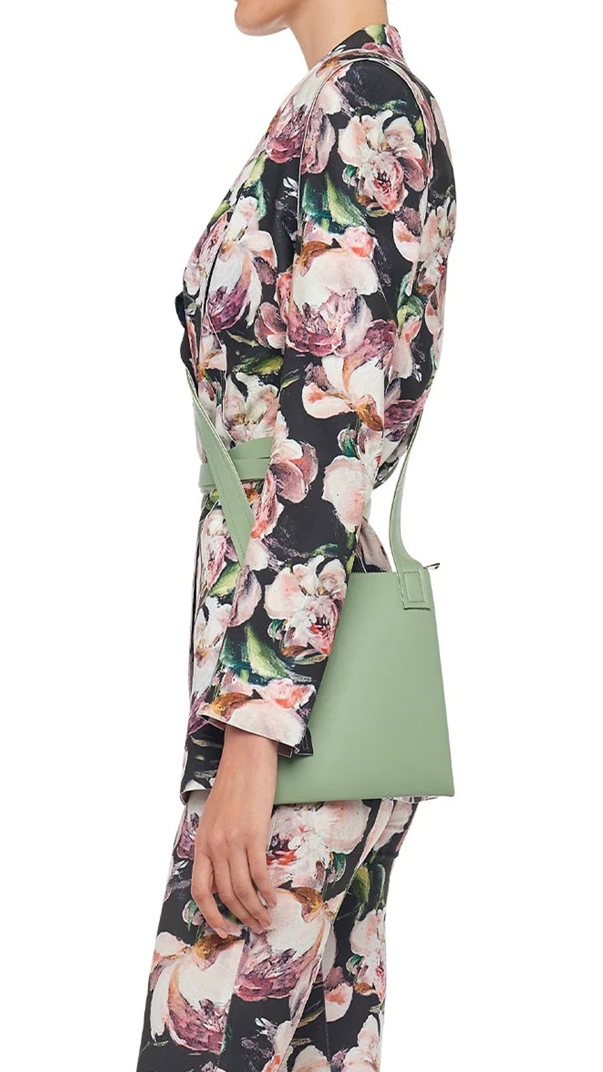 Norma Kamali CROSSOVER SHOULDER BAG SMALL