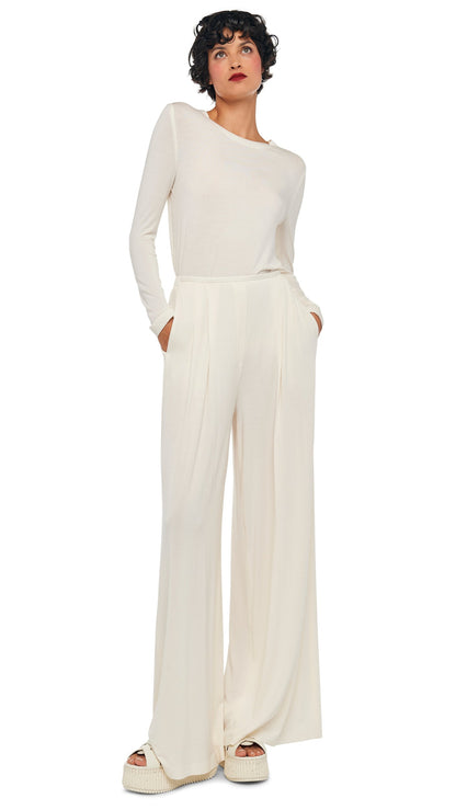 Norma Kamali MENS PLEAT PANT