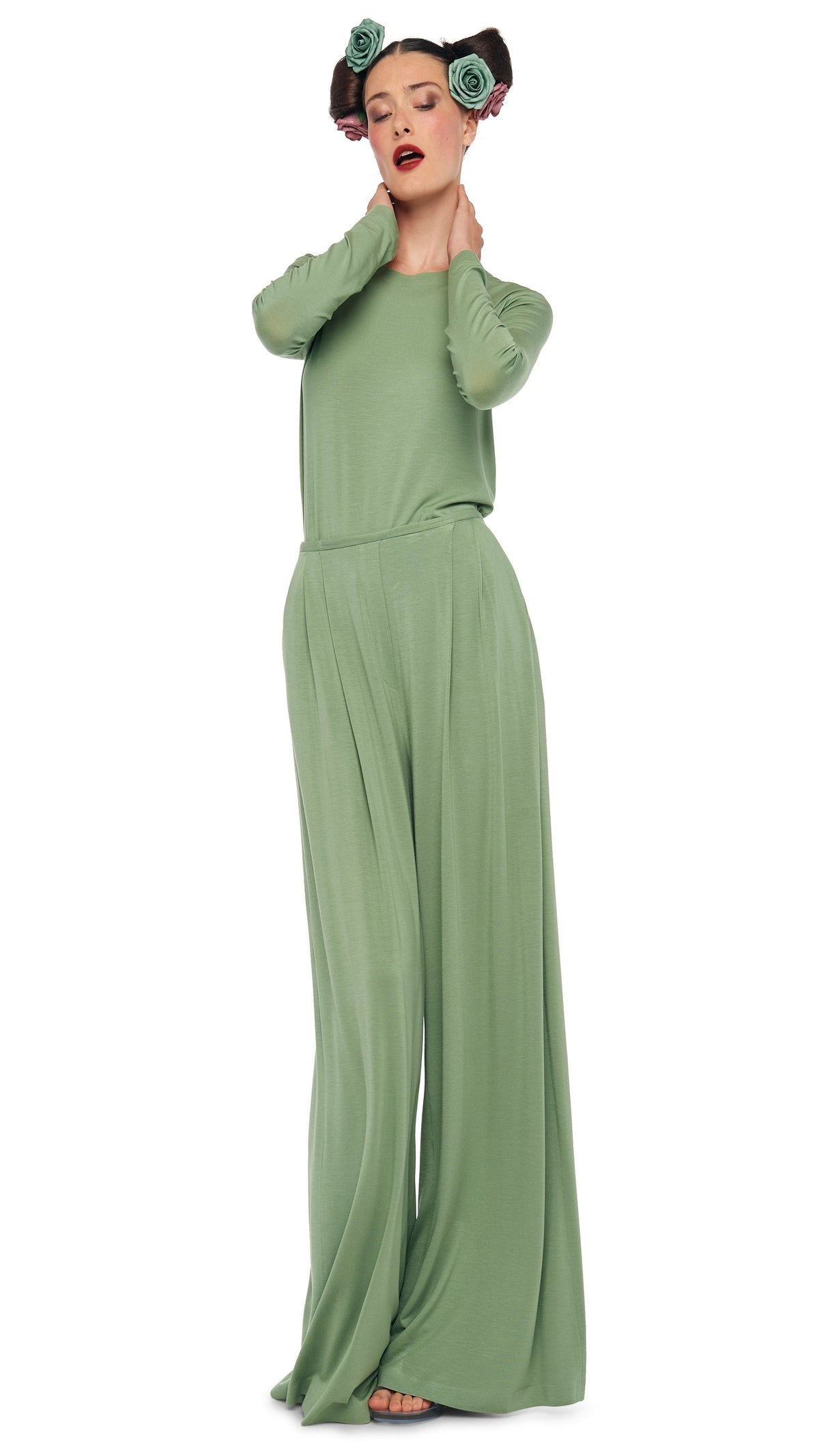 Norma Kamali MENS PLEAT PANT