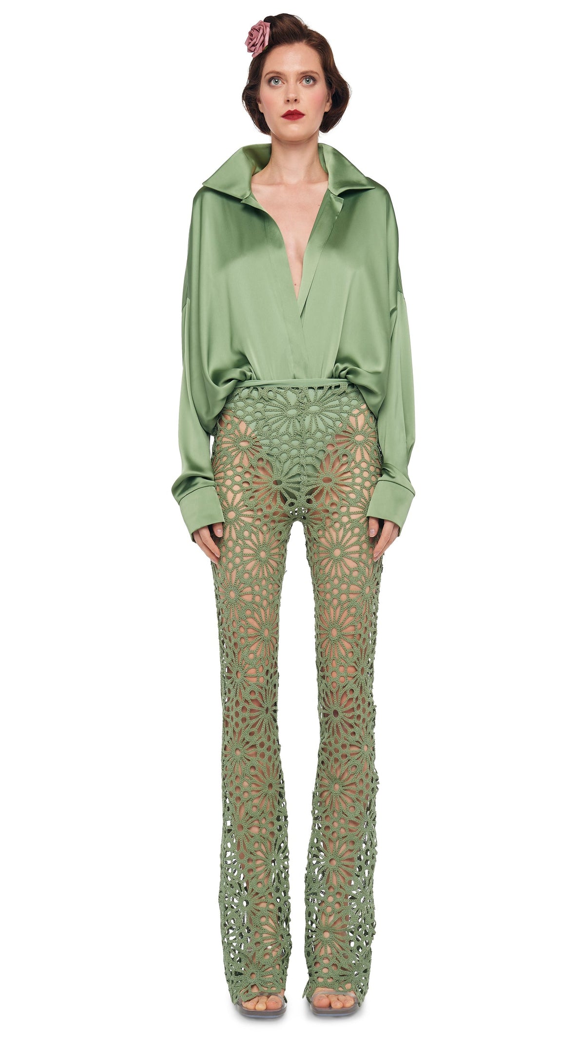 Norma Kamali BOOT PANT W/O WAISTBAND