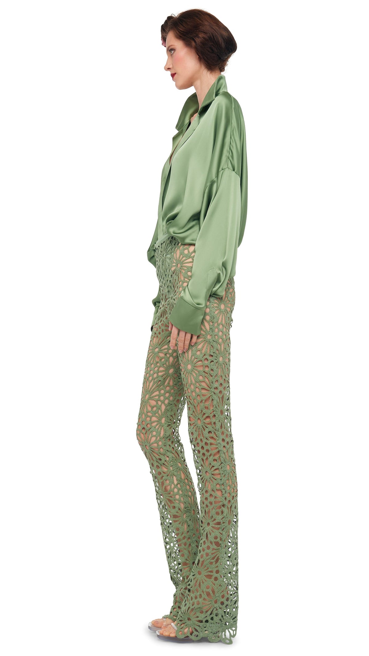 Norma Kamali BOOT PANT W/O WAISTBAND