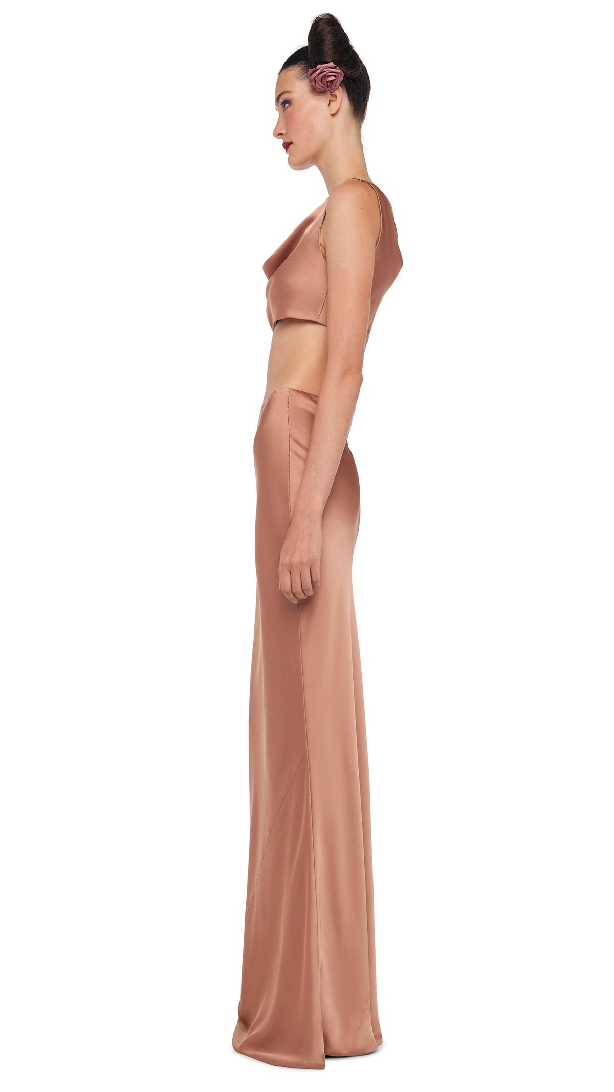 Norma Kamali MARIA CROPPED TOP