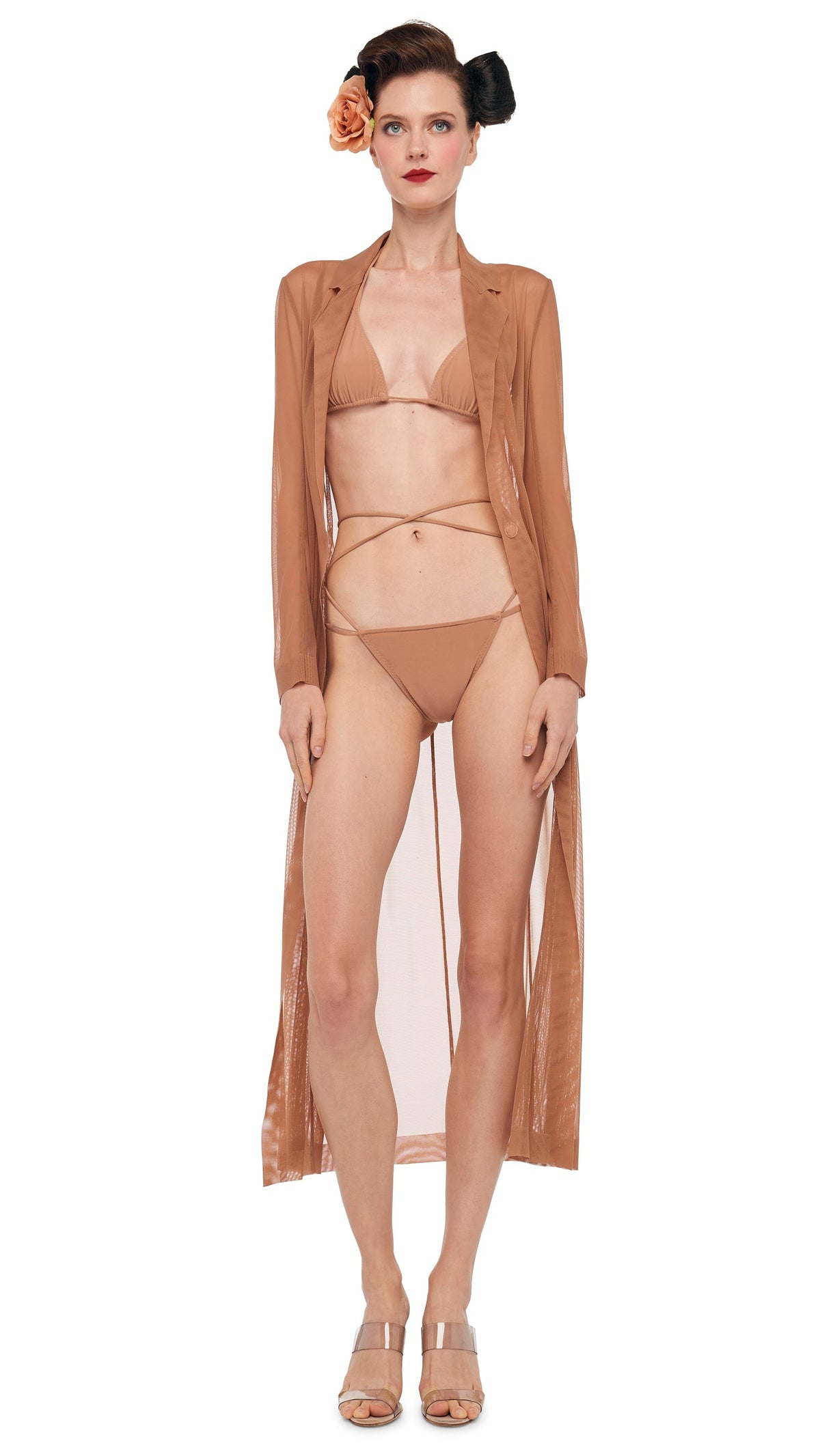 Norma Kamali CLASSIC SINGLE BREASTED COAT