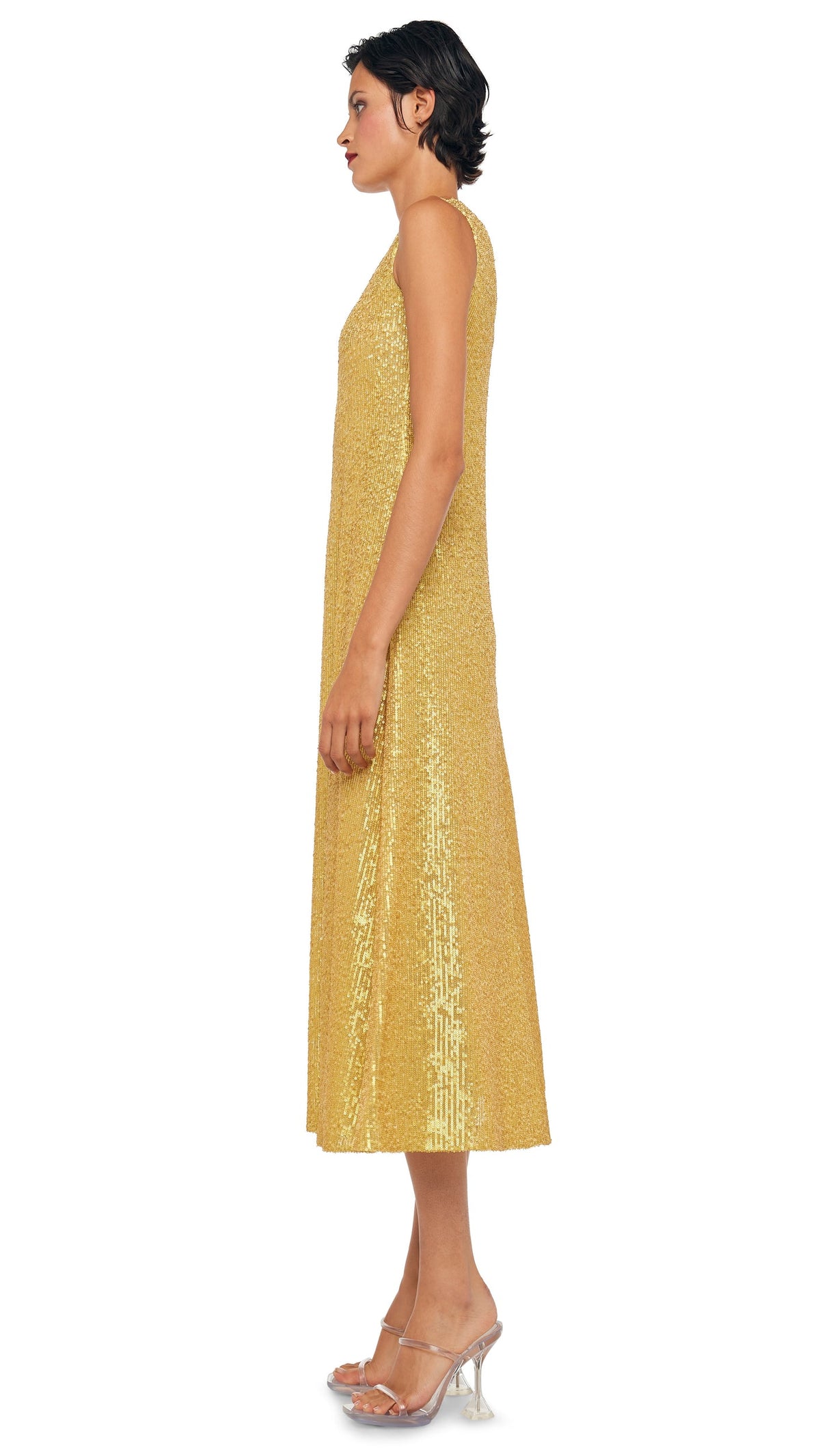 Norma Kamali SLEEVELESS SWING DRESS