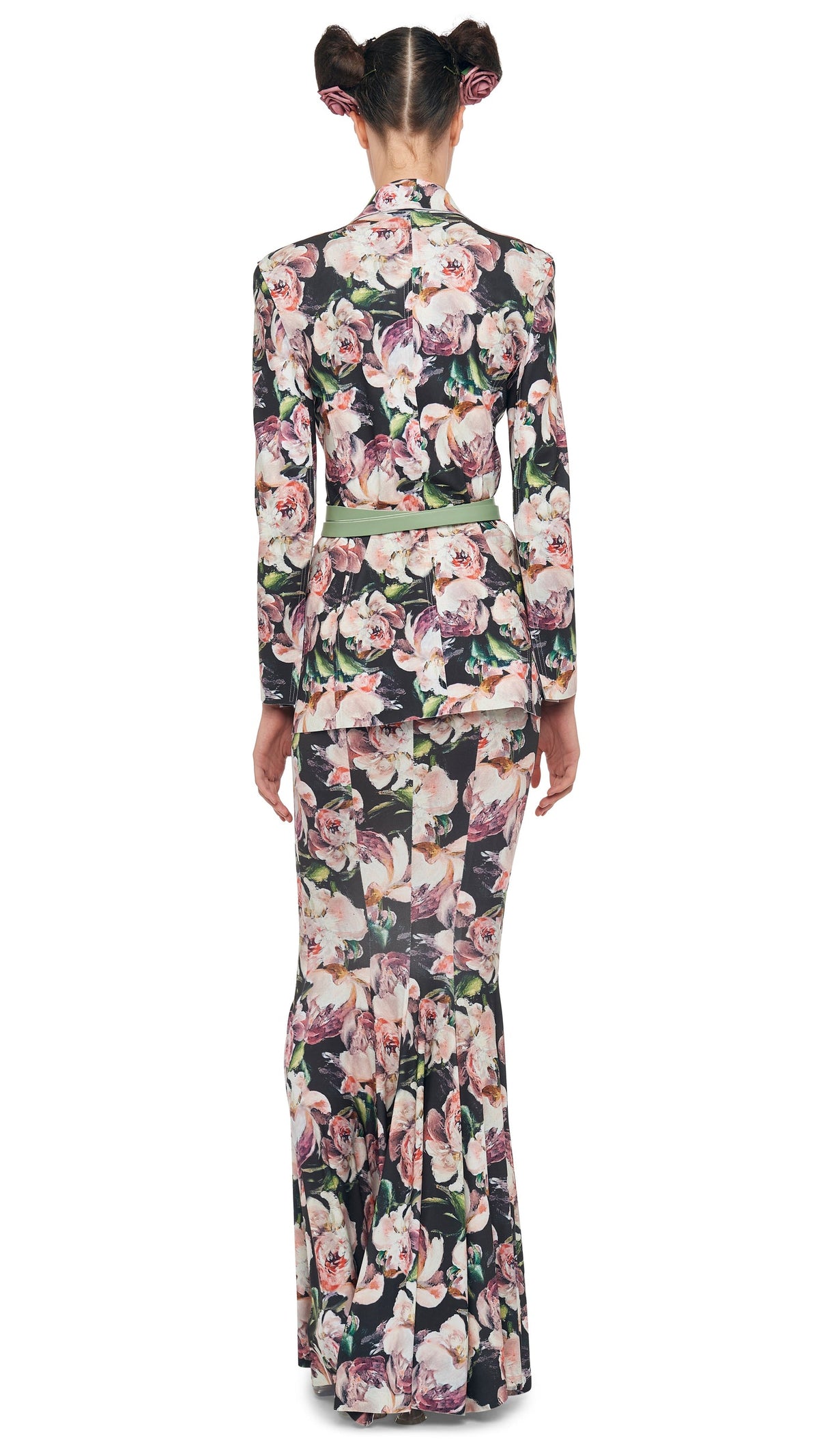 Norma Kamali LONG FISHTAIL SKIRT