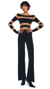 Black/Nude Mesh