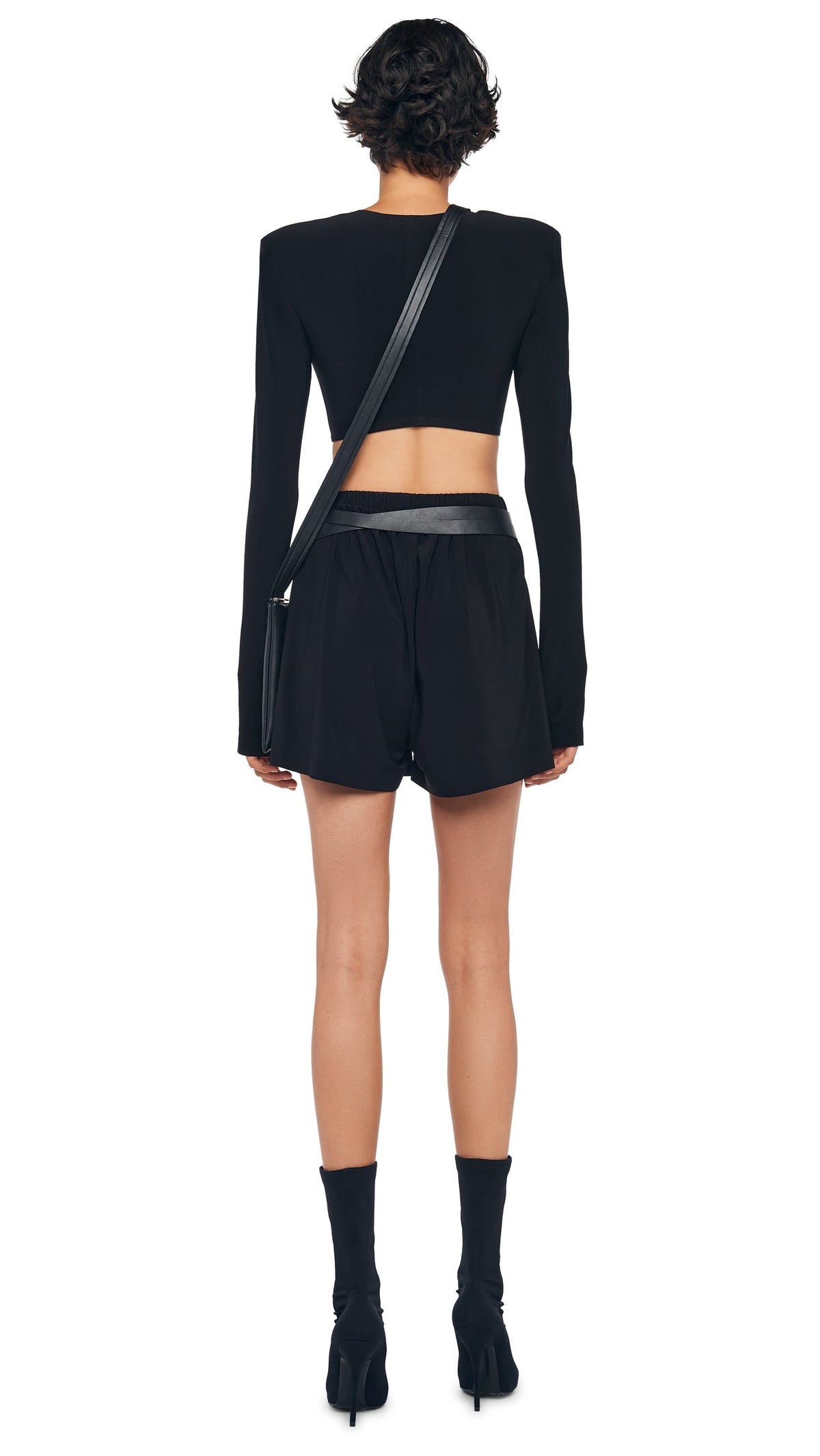 Norma Kamali MENS PLEAT SHORT