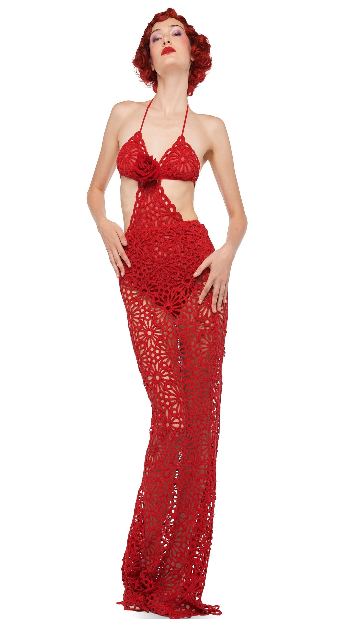 Norma Kamali OBIE LONG SKIRT