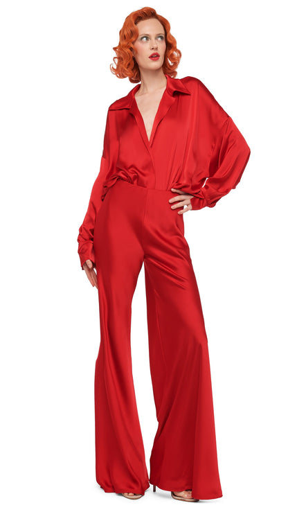 Norma Kamali SUPER OS BF NK SHIRT BODYSUIT